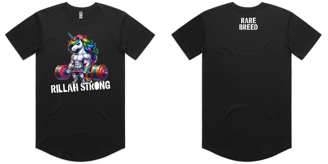 Rare Breed Unicorn Tee-Black