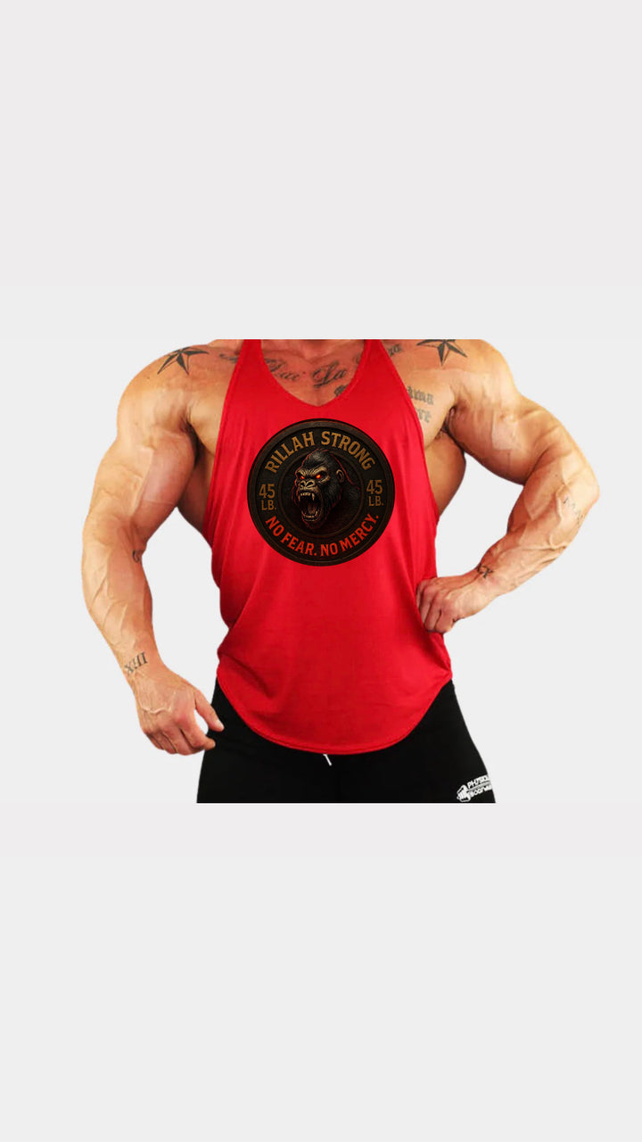 Y Back Tank Tops Side Gorilla