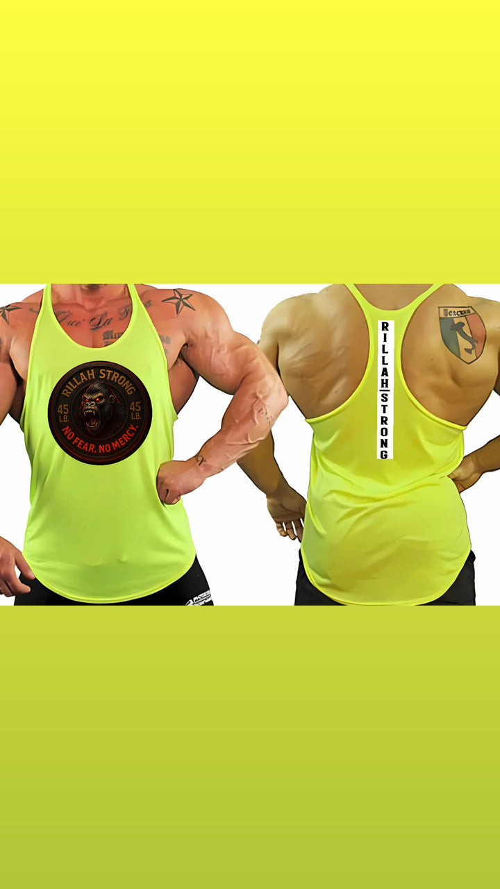 Y Back Tank Tops Side Gorilla