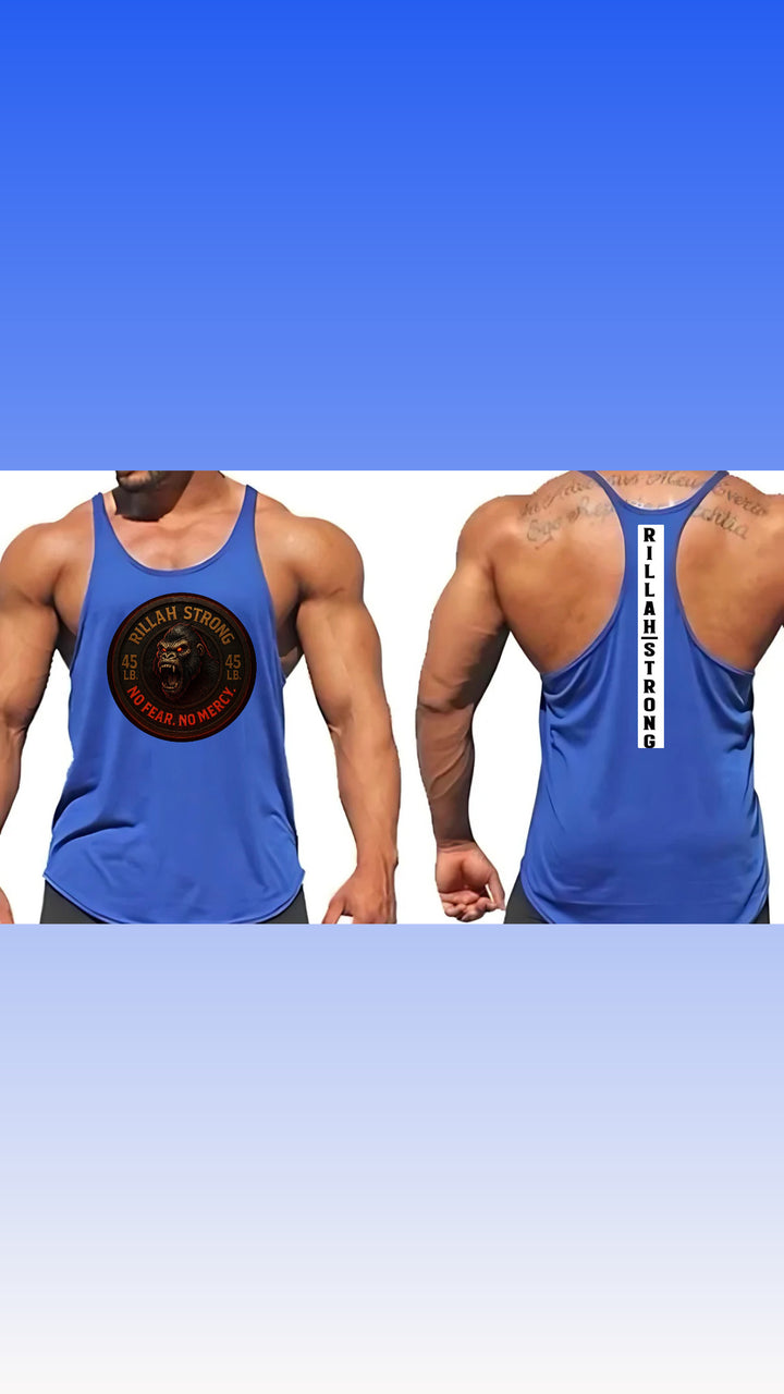 Y Back Tank Tops Side Gorilla