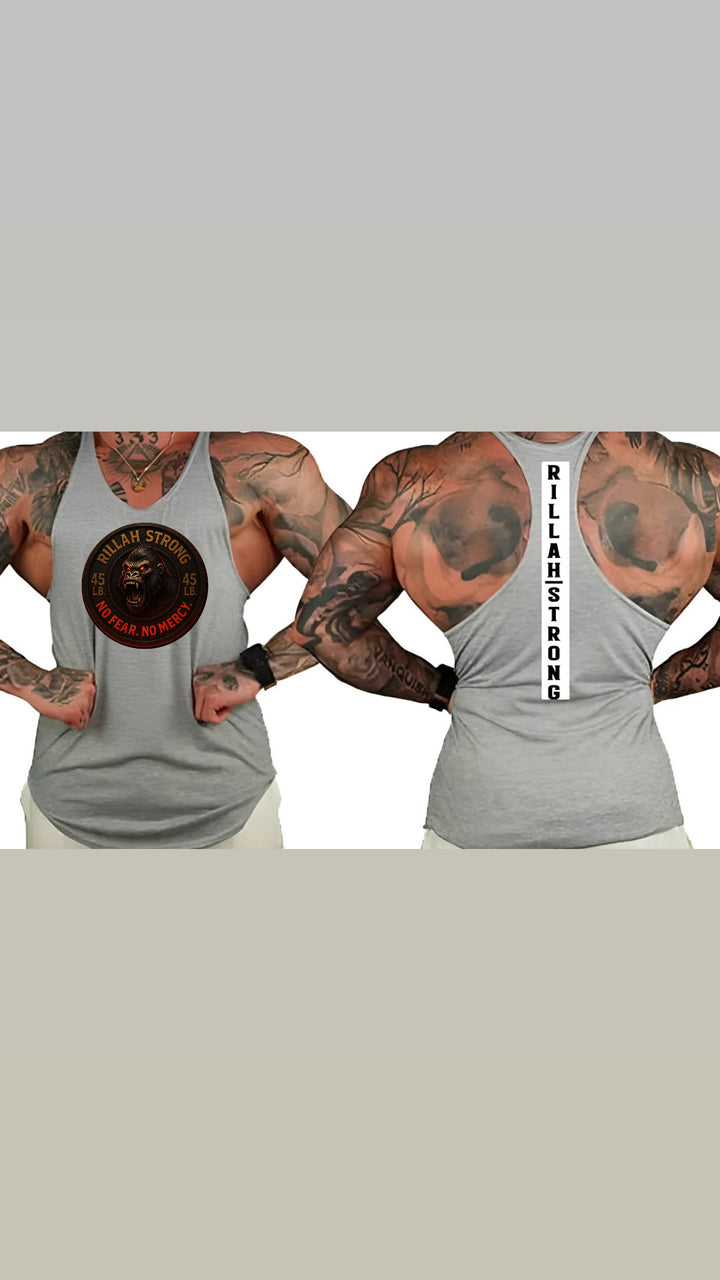 Y Back Tank Tops Side Gorilla