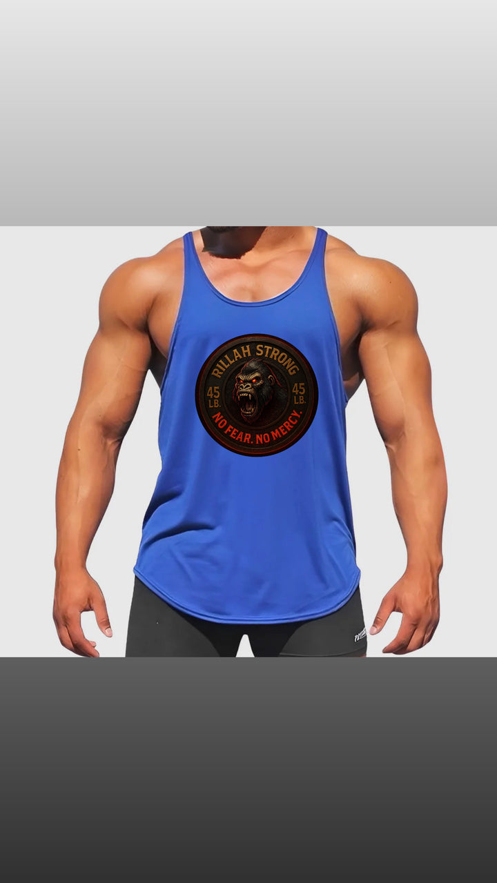 Y Back Tank Tops Side Gorilla