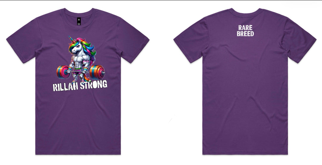 Rare Breed Unicorn Tee-Purple