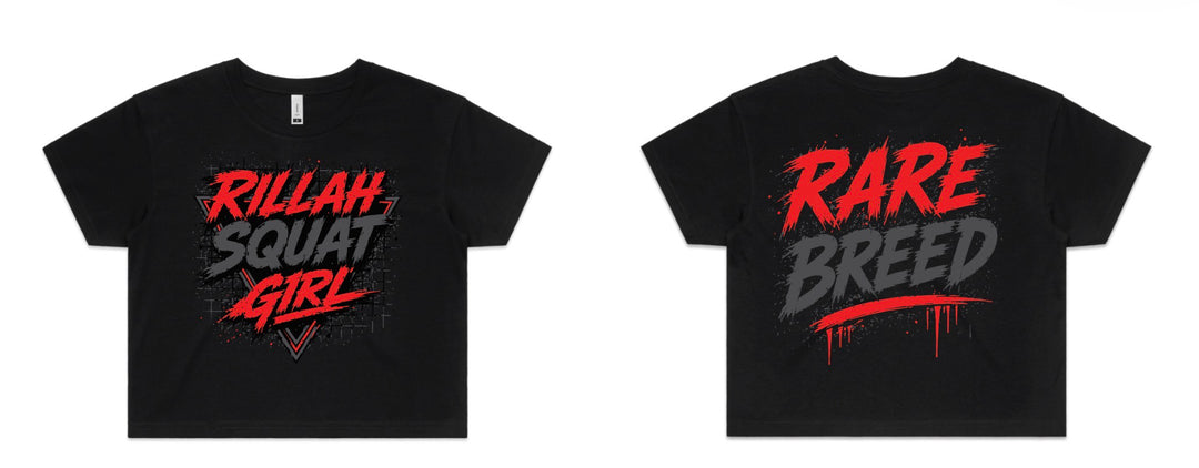 Rillah Squat Girl-Black/Red