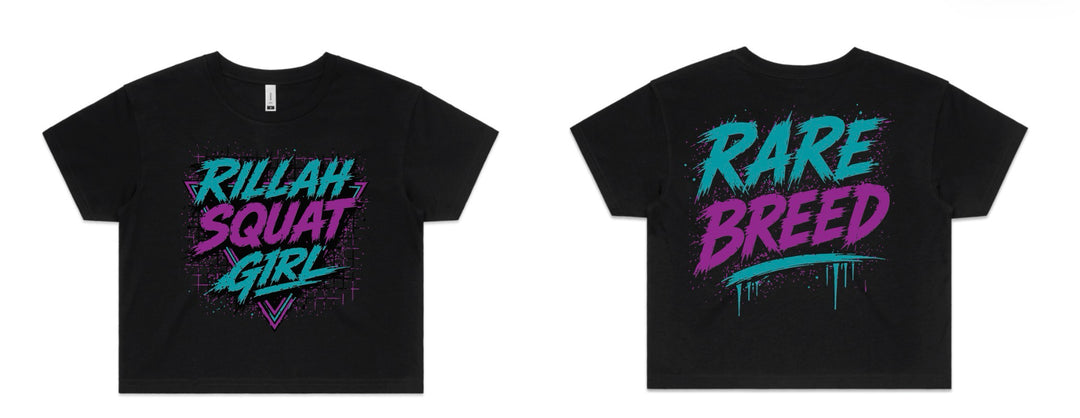 Rillah Squat Girl-Black/Teal