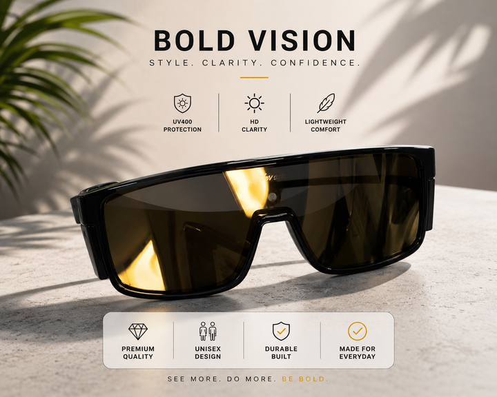 Rillah Bold Sunglasses (Copper)