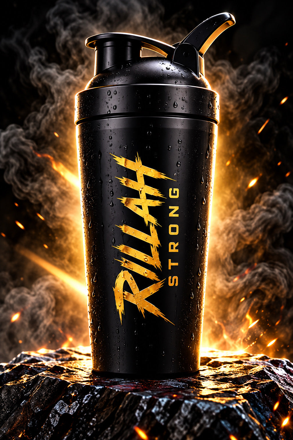 Midnight Black Shaker Cup