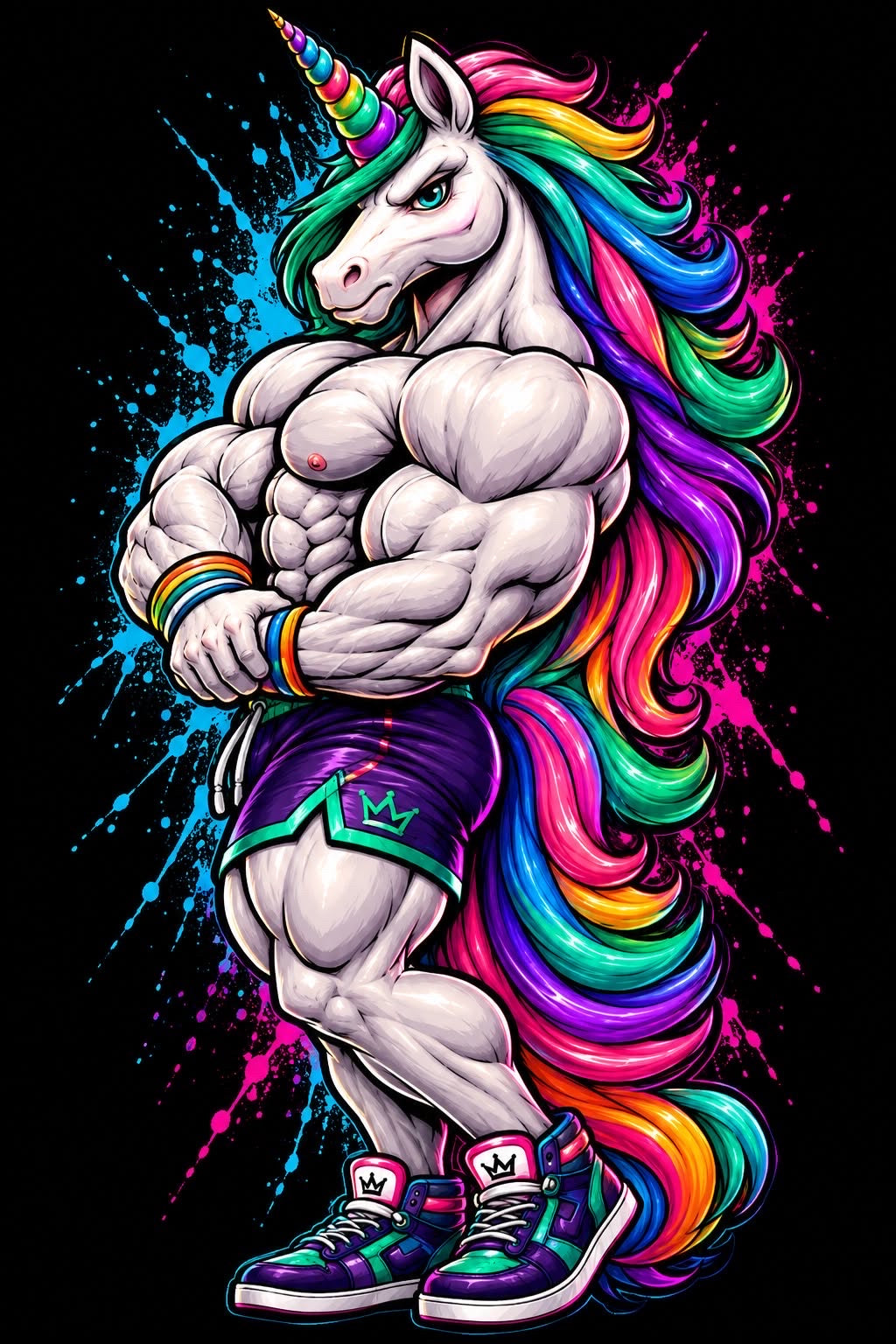 Unicorn Side Chest