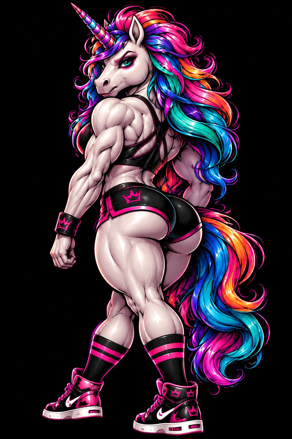 Unicorn Back Pose