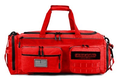 Rillah Duffel Pack-Red/Black
