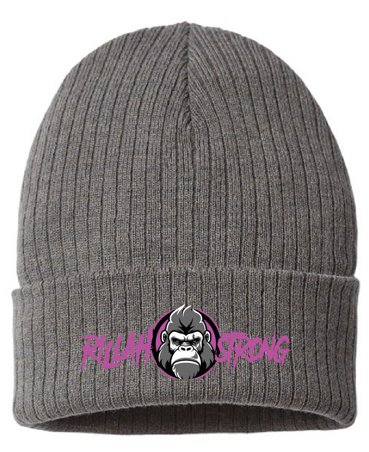 Rillah Ribbed Cuff Beanie