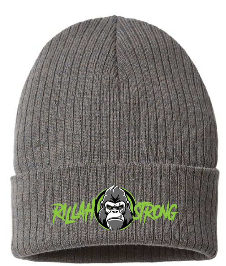 Rillah Ribbed Cuff Beanie
