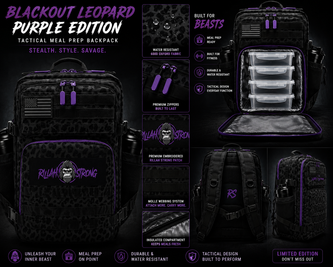 Blackout Leopard Purple