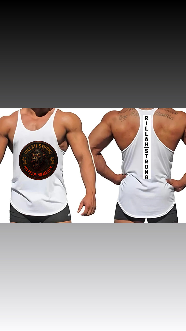 Y Back Tank Tops Side Gorilla