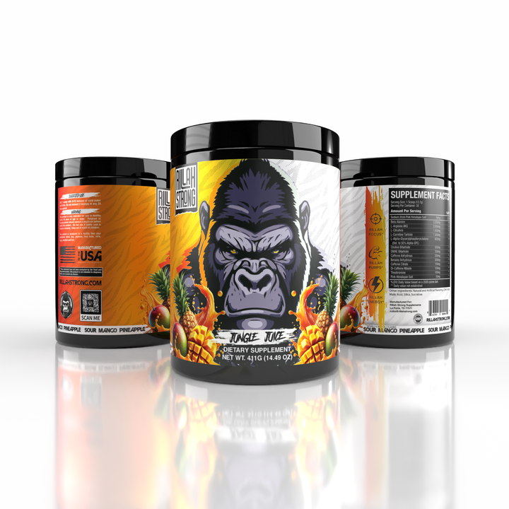 Jungle Juice Pre Workout - Sour Mango Pineapple