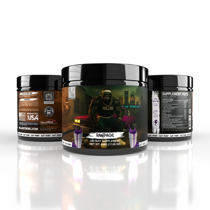 Rampage Hi-Stim Pre Workout - Dat Purp