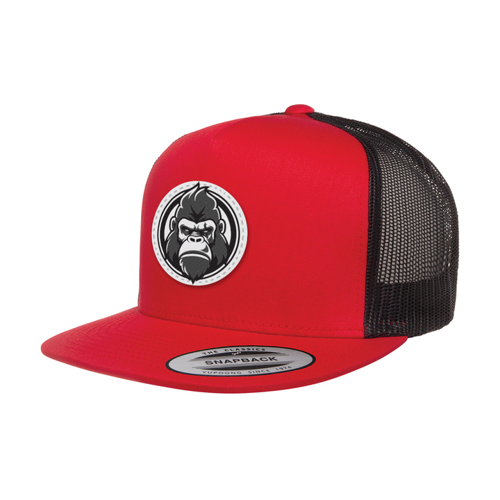 Flat Bill Trucker Snap Back