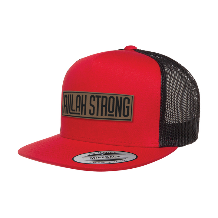 Flat Bill Trucker Snap Back