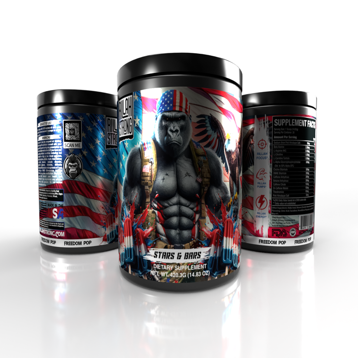 Stars & Bars Hi-Stim Pre Workout - Freedom Pop